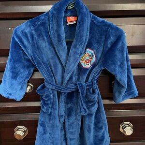 Blue Kids Paw Patrol Bathrobe